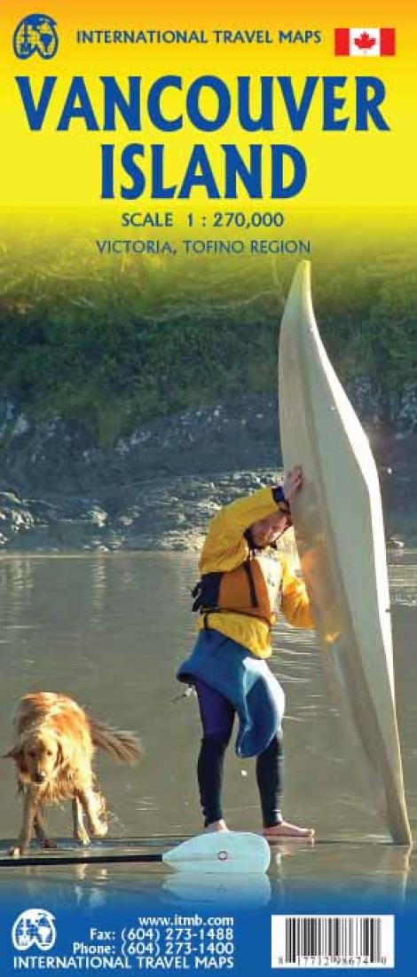 Vancouver Island (British Columbia) Travel Map
