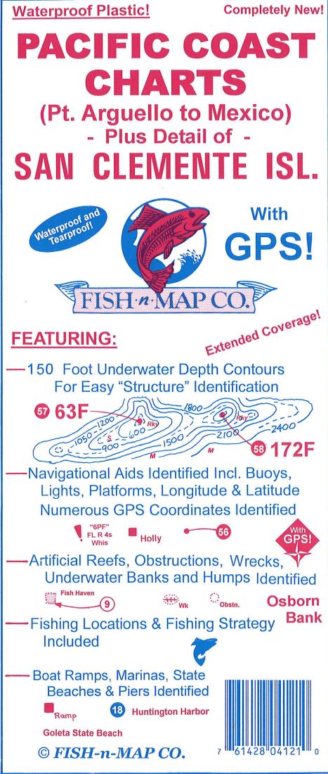 Pacific Coast Chart/San Clemente Islands (Coronado Islands to Point Arguello)