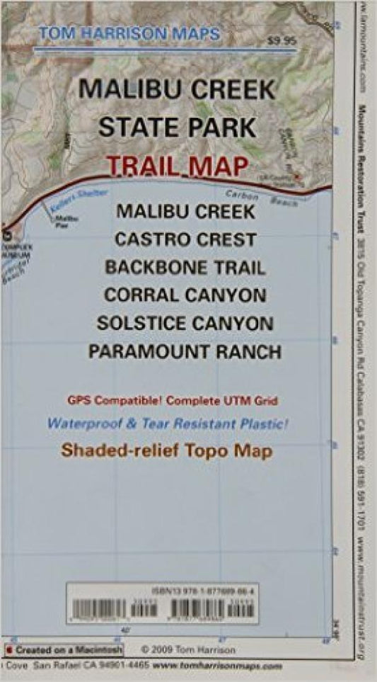 Malibu Creek State Park trail map