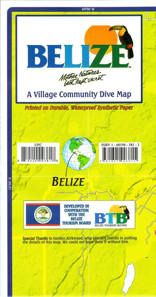 Belize : a village community dive map