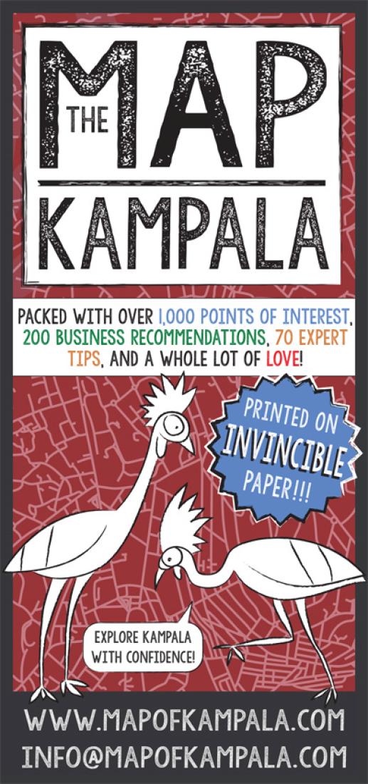 The Kampala Tourist Map