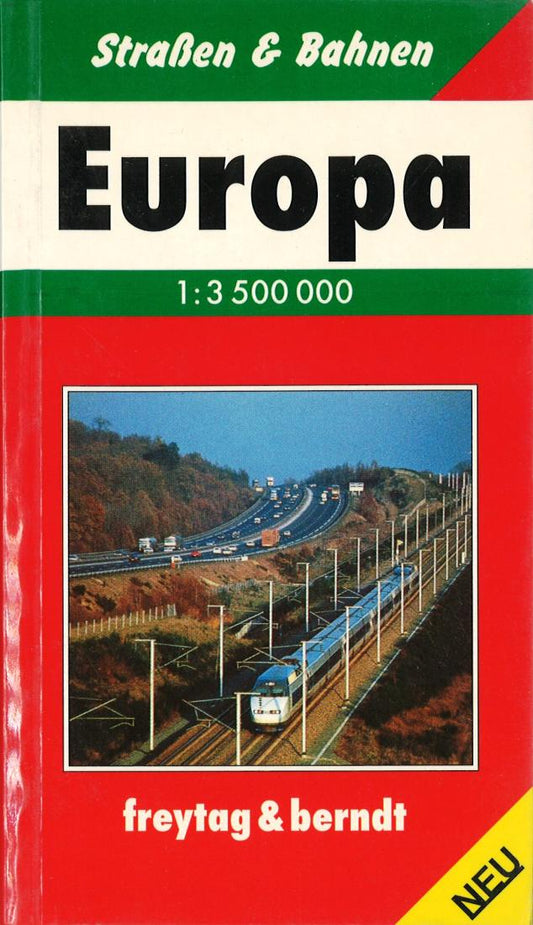 Europa : 1:3,500,000 : strassen & bahnen