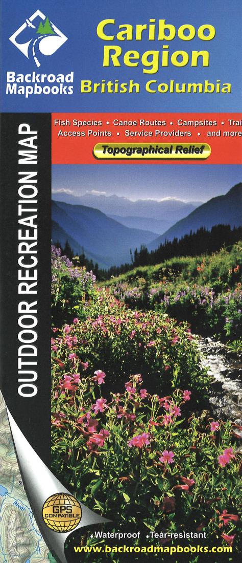 Cariboo Region Hiking Map