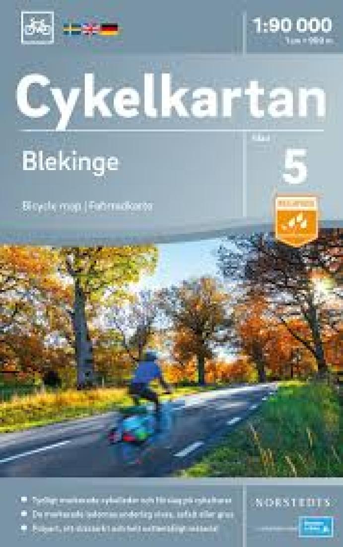 Cykelkartan Blad 5 Blekinge