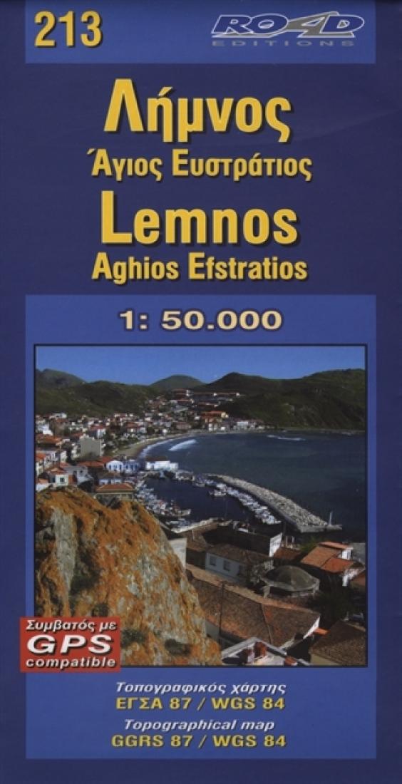 Lemnos Island Map