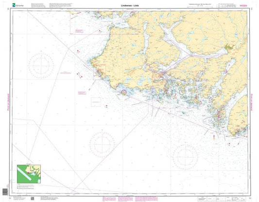 Lindesnes - Lista - 11 - Norway Kartverket Nautical Charts