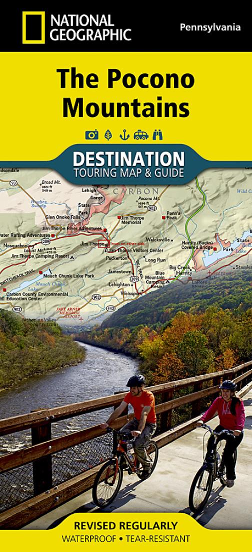 Pocono Mountains, PA, DestinationMap