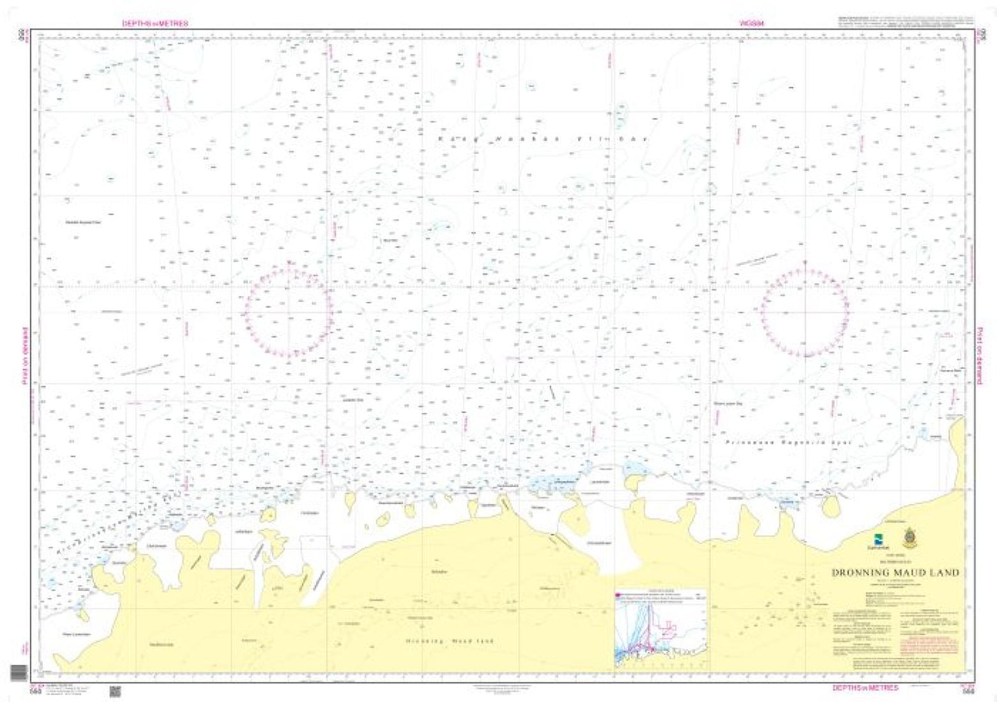 Dronning Maud Land - 550 - Norway Kartverket Nautical Charts