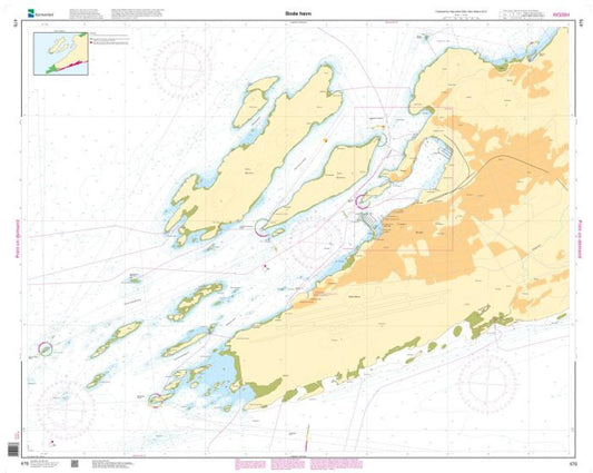 Bodø havn - 476 - Norway Kartverket Nautical Charts