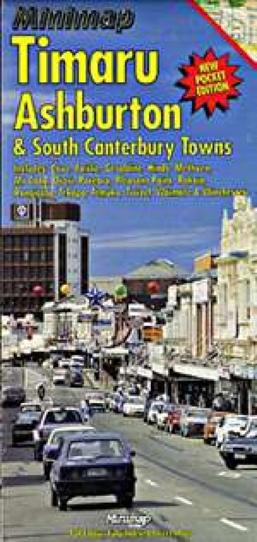 Timaru : Ashburton : & south Canterbury towns :  Minimap