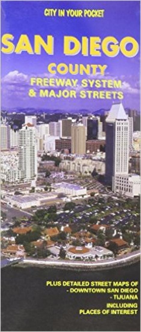 San Diego County : freeway system & major streets