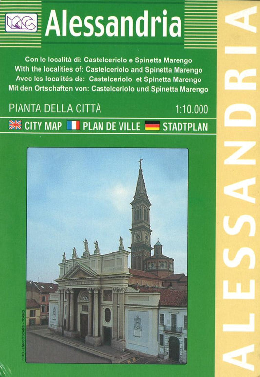 Alessandria : pianta della citta : 1:10.000