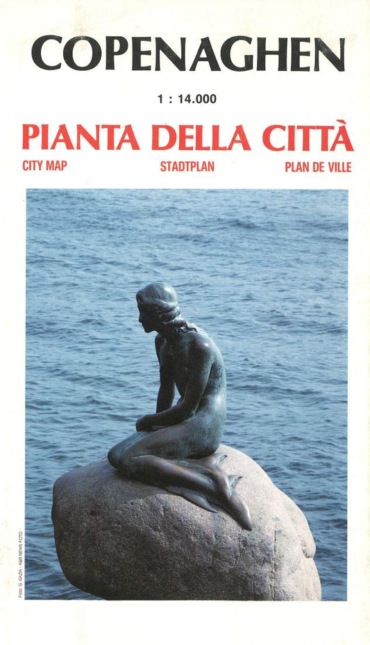 Copenhagen : pianta della citta