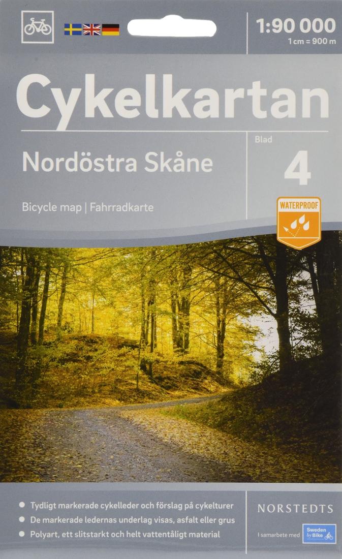 Cykelkartan Blad 4 Nordöstra Skåne