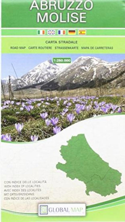 Abruzzo : Molise : carta stradale 1:250,000