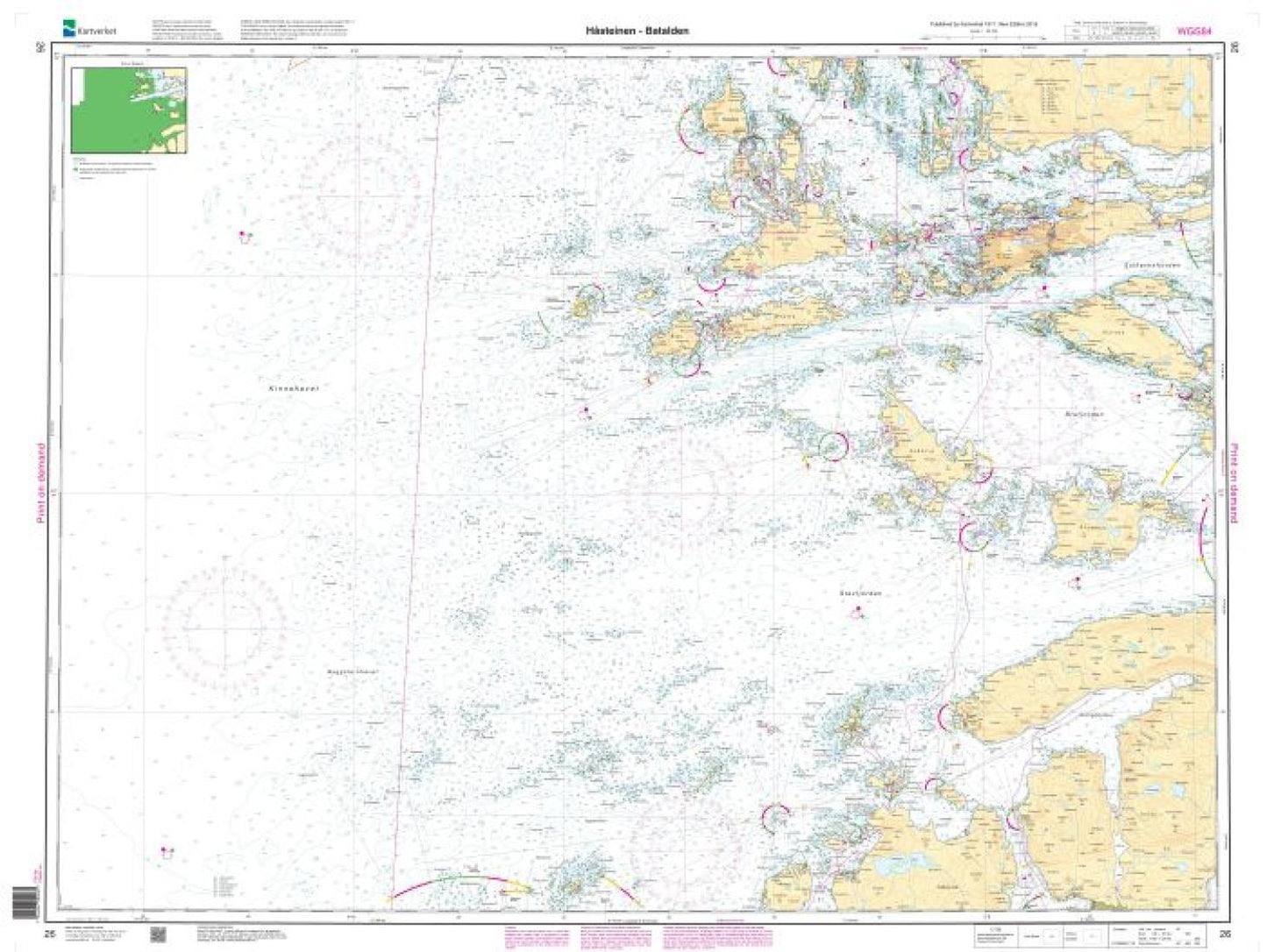 Håsteinen - Batalden - 26 - Norway Kartverket Nautical Charts