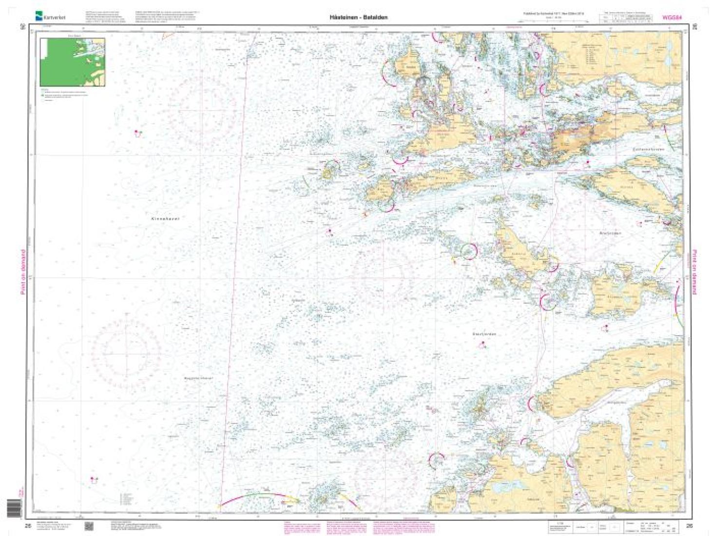 Håsteinen - Batalden - 26 - Norway Kartverket Nautical Charts