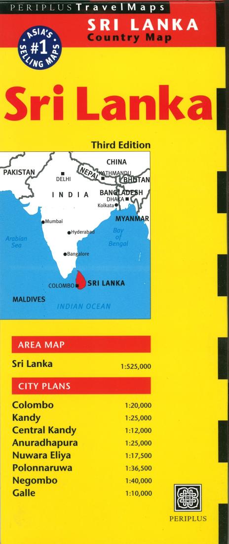 Sri Lanka : travel map