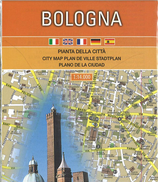 Bologna : pianta della citta