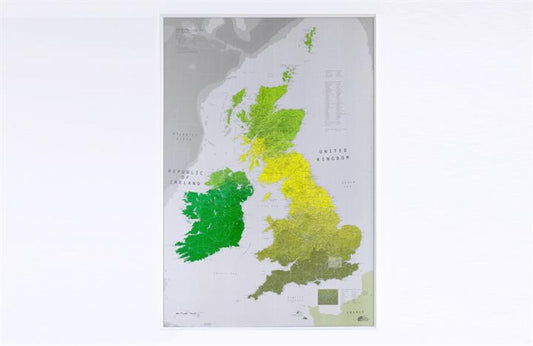 British Isles Map, Version 1 - Paper