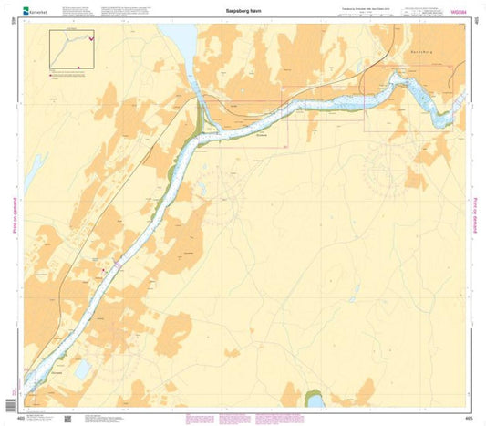 Sarpsborg havn - 465 - Norway Kartverket Nautical Charts