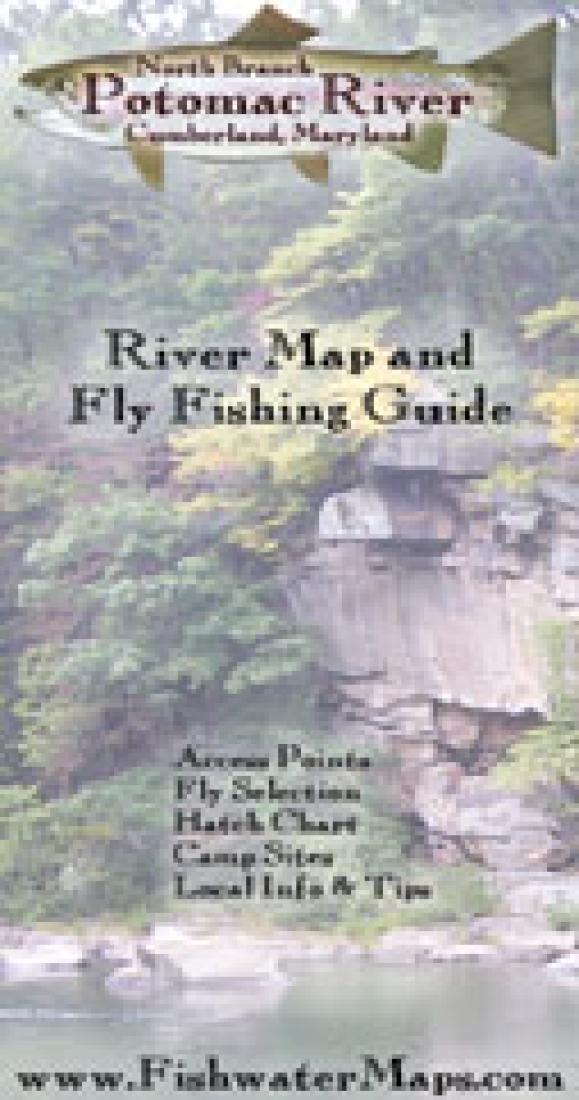 North Branch Potomac River MD River Map and Fly Fishing Guide