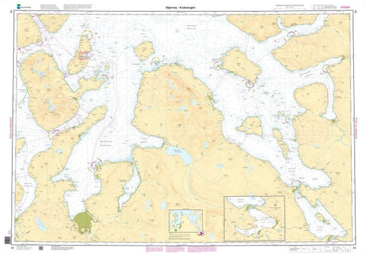 Skjervøy - Kvænangen - 94 - Norway Kartverket Nautical Charts