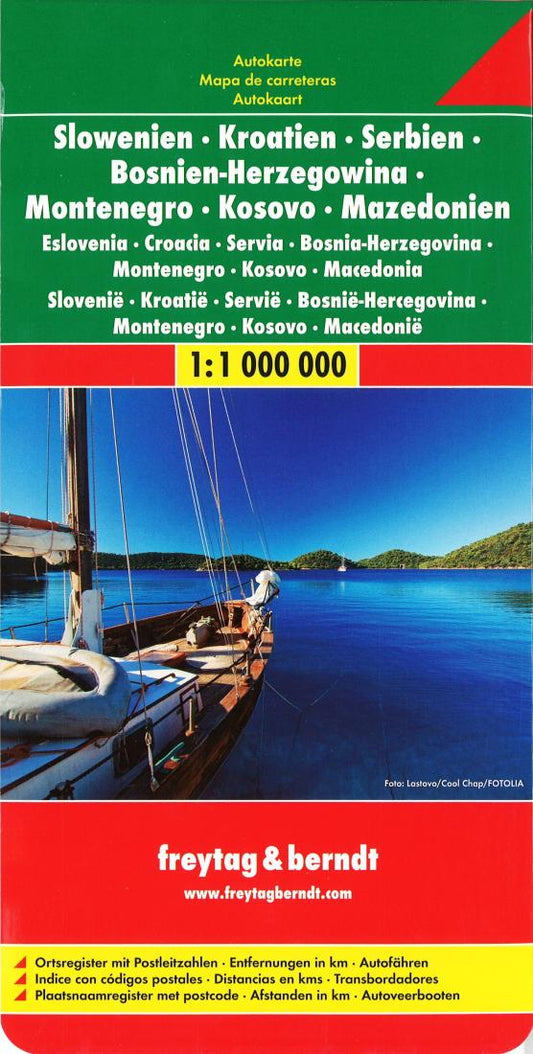 Slowenien : Kroatien : Serbien : Bosnien-Herzegowina : Montenegro : Kosovo : Mazedonien = Eslovenia : Croacia : Servia : Bosnia-Herzegovina : Montenegro : Kosovo : Macedonia = Slovenië : Kroatië : Servië : Bosnië-Hercegovina : Montenegro : Kosovo : M