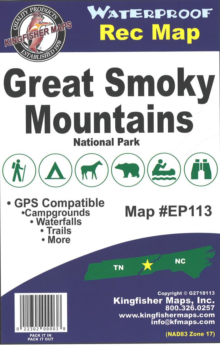 Great Smoky Mountain National Park Map