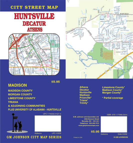 Harrisonburg : Rockingham County : city street map