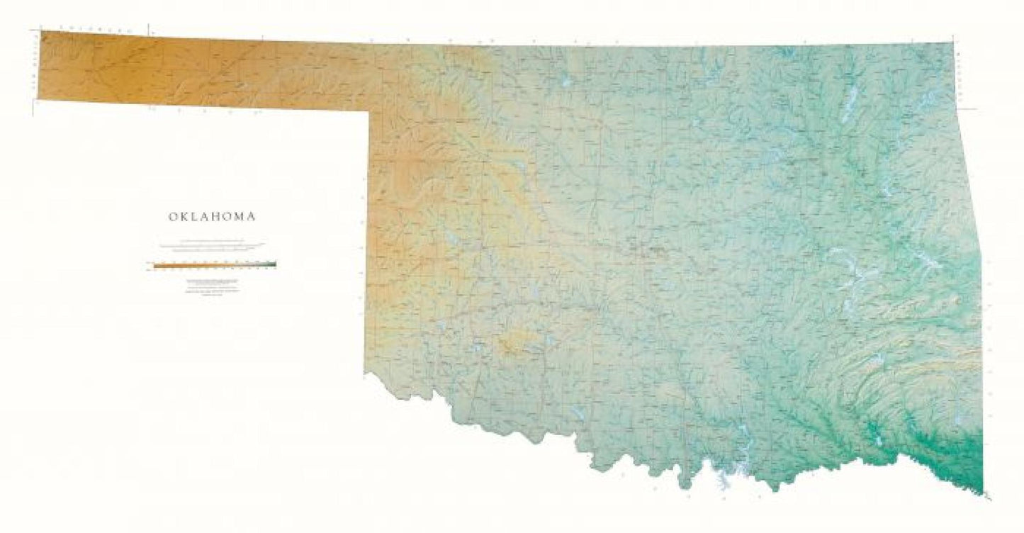 Oklahoma [Physical, 35x67]