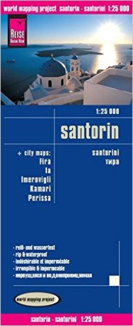 Santorin = Santorini Road Map