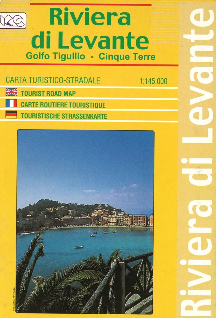 Riviera di Levante : golfo Tigullio - Cinque Terre : carta turistico-stradale 1:145.000