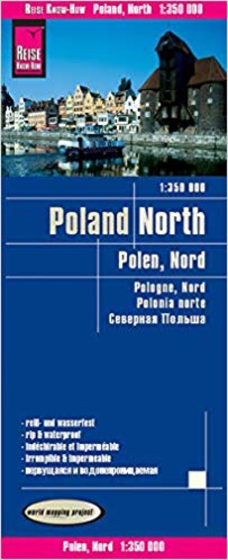 Polen, nord : 1:350 000 = Northern Poland : 1:350 000 = Pologne, nord : 1:350 000 = Polonia norte : 1:350 000 : 1:350 000