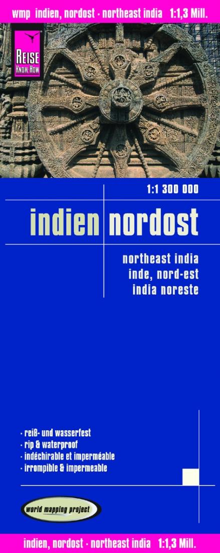 Indien : nordost = Northeast India = Inde, nord-est = India noreste