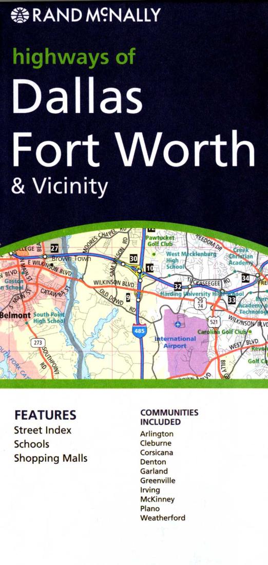 Dallas : Fort Worth : & vicinity : [highways of]