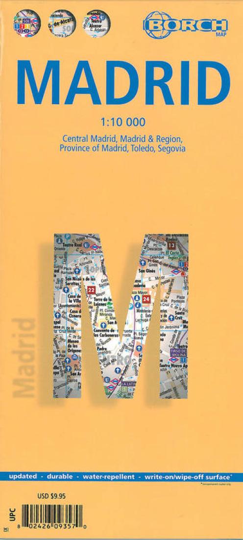 Madrid City Map