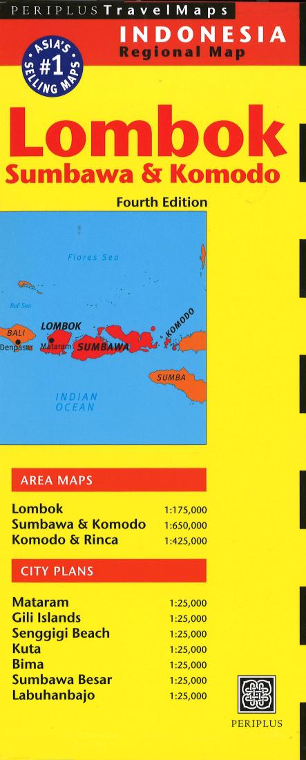 Lombok & Sumbawa Map