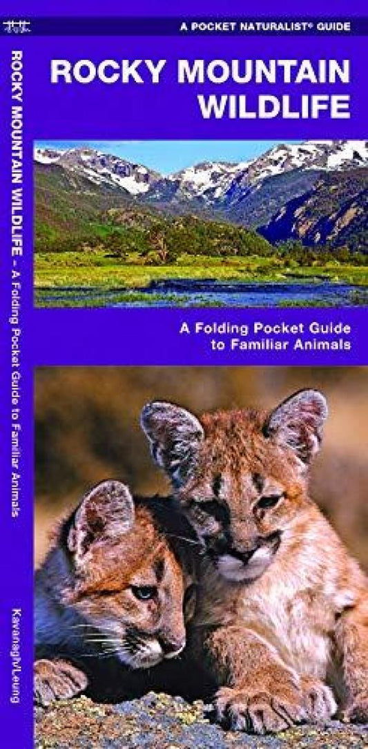 Rocky Mountain Wildlife: A Folding Pocket Guide to Familiar Animals