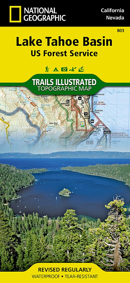 Lake Tahoe Basin, Map 803