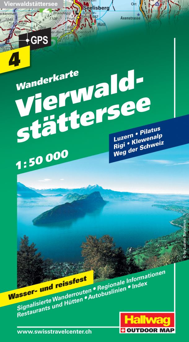 Vierwald-stättersee : wanderkarte : 4