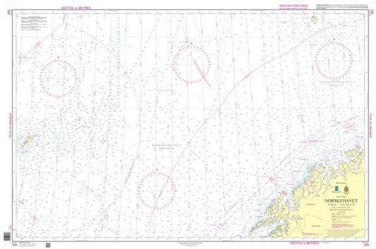 Norskehavet, Norge - Jan Mayen - 303 - Norway Kartverket Nautical Charts