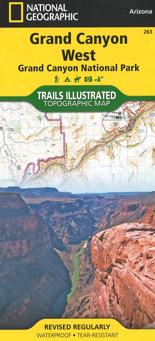 Grand Canyon, West, Map 263