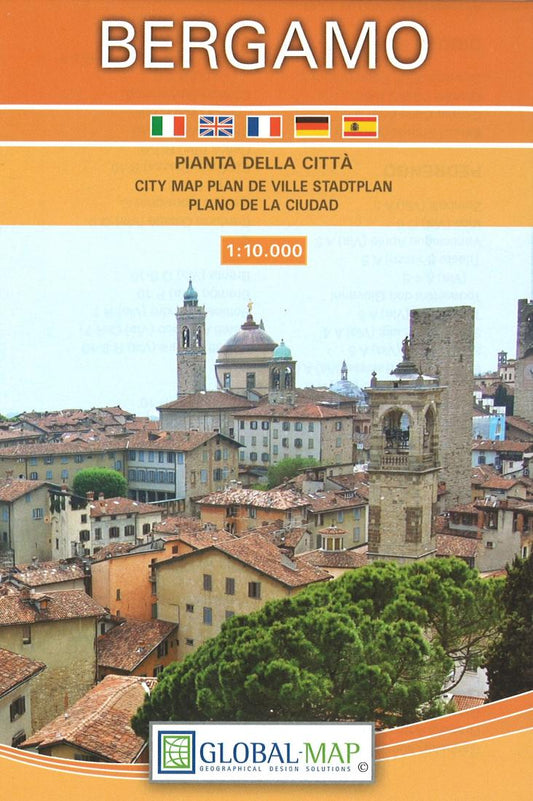 Bergamo : pianta della citta : 1:10,000