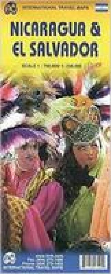 Honduras & Nicaragua Travel Map