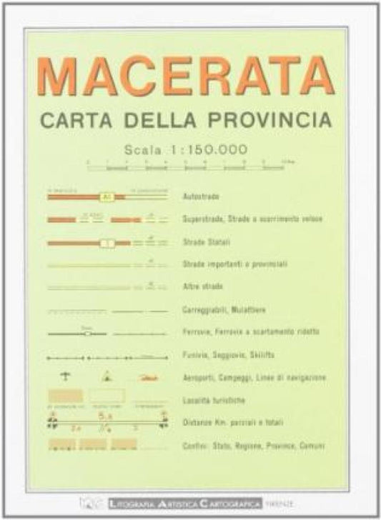 Macerata : carta della provincia