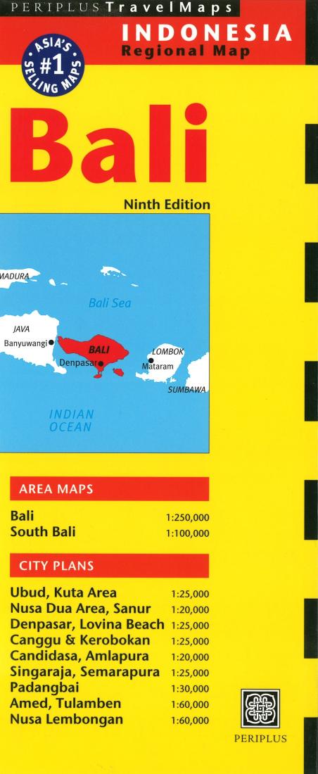 Bali : travel map
