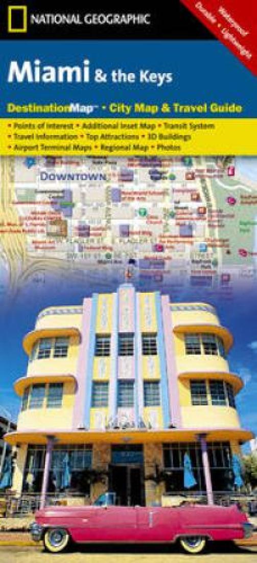 Miami, Florida and the Keys DestinationMap