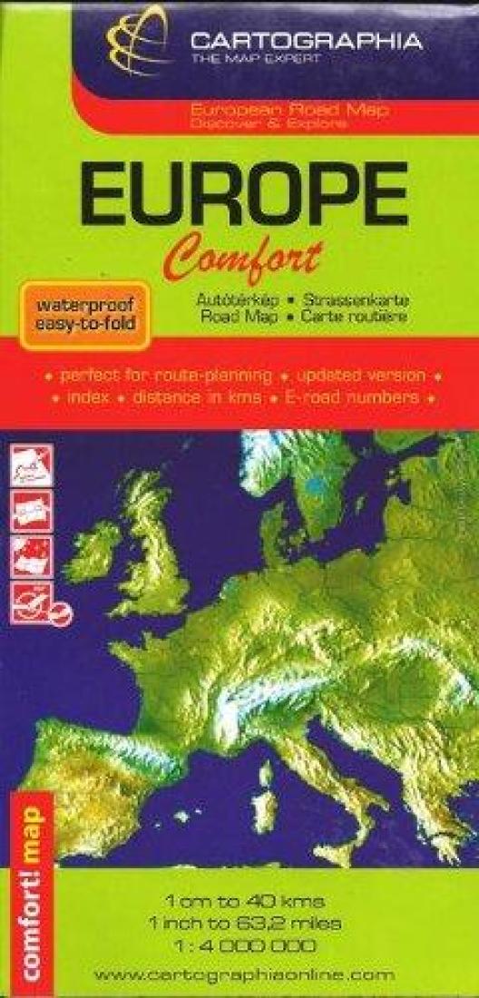 Europe : comfort Map
