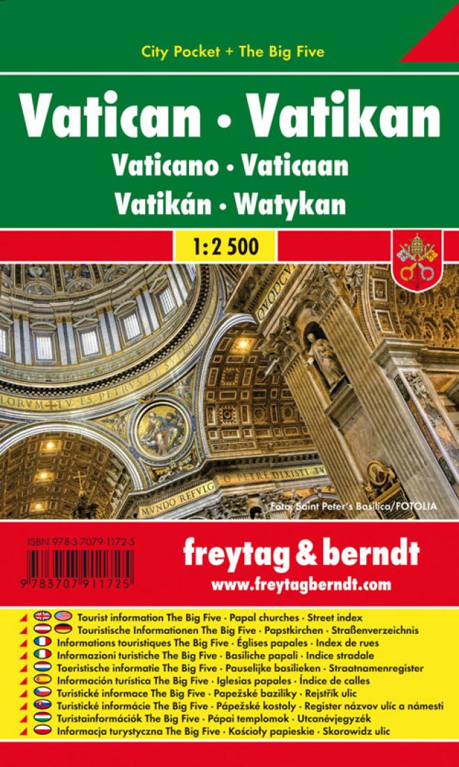 Vatican : city pocket the big five = Vatikan = Vaticano = Vaticaan = Vatikan = Watykan